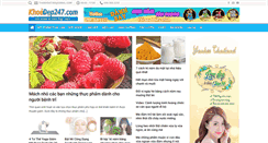 Desktop Screenshot of khoedep247.com